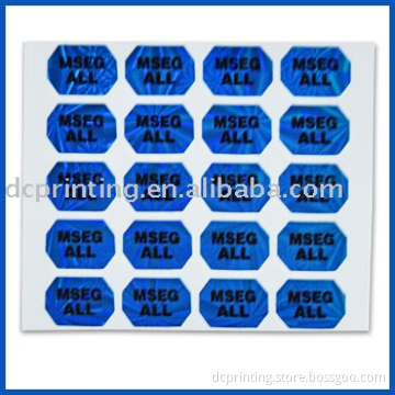 laser sticker